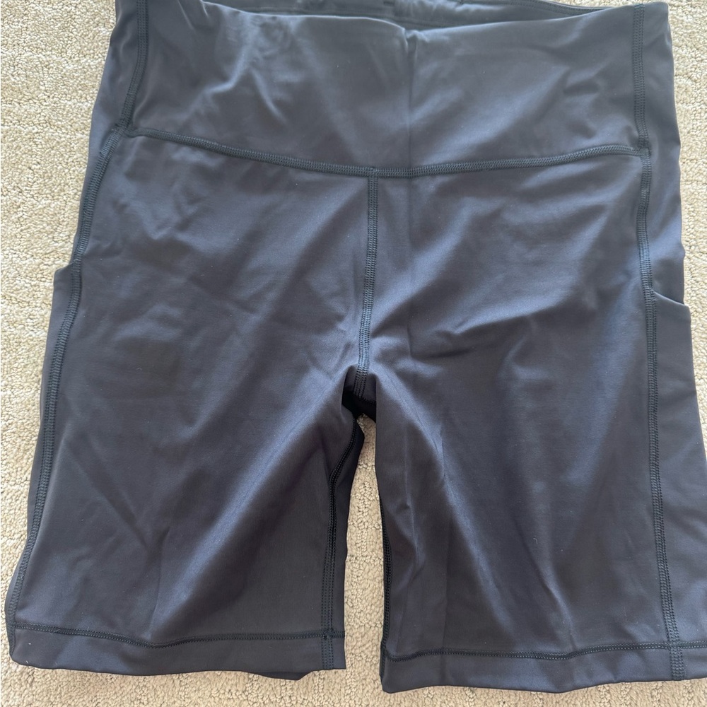 Athleta Black Biker Shorts